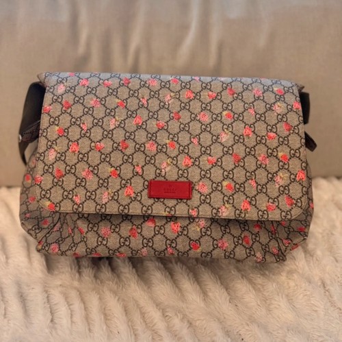 Gucci diaper bag - diaper, strawberry