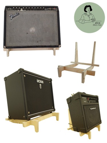 Wooden guitar portable - portable, amp