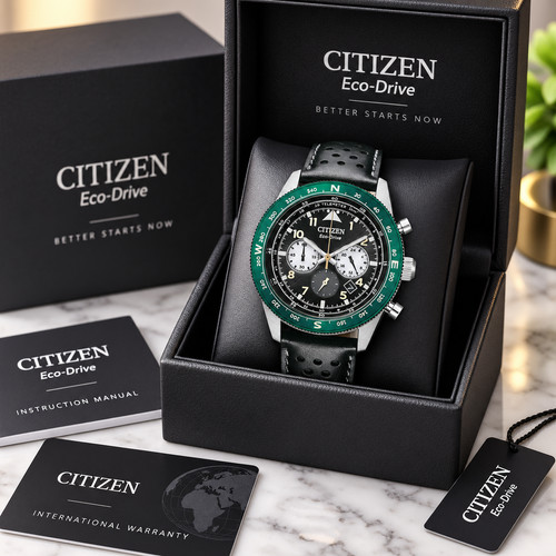 Citizen eco drive chronograph - eco-drive,