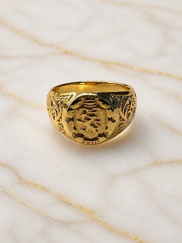 Men yellow gold plated - gold,