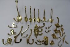 BRASS HAT AND COAT HOOKS