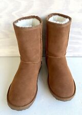Emu Bronte Lo Chestnut Suede