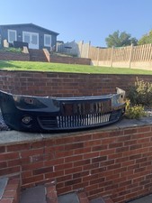 Skoda Octavia VRS MK2 2005-2009 Front Bumper Complete with Fog Lights Trim Black