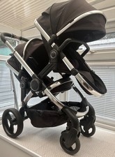 Icandy Peach 6 Black Twill Double