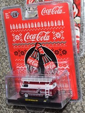 M2 MACHINES 2025 COCA COLA CHRISTMAS EDITION 1960 VW Deliver van