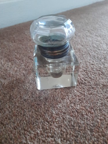 Collectible cut glass - collectible, inkwell