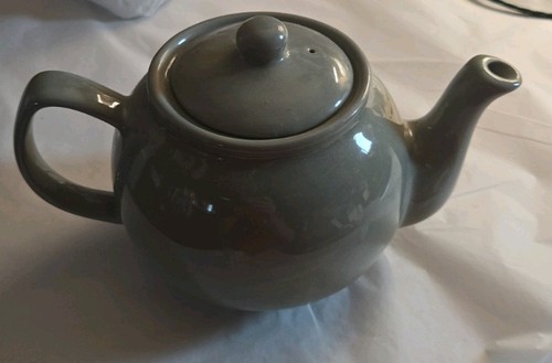 Green ceramic teapot medium - ceramic,