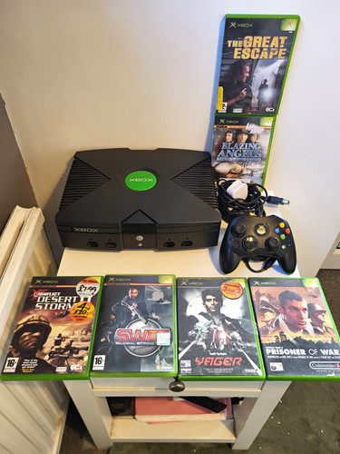 Microsoft xbox original - original, black