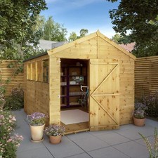 10x8 Wooden Garden Shed