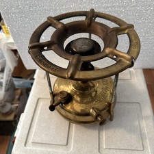 VINTAGE PETROMAX NO. 100 GERMANY STOVE Brass. Beautiful Piece See All Pics