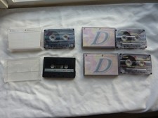 6 blank TDK & Maxell tapes