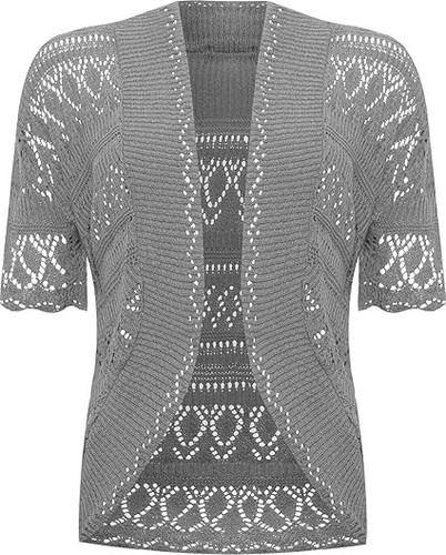 Womens cropped bolero shrug - bolero,