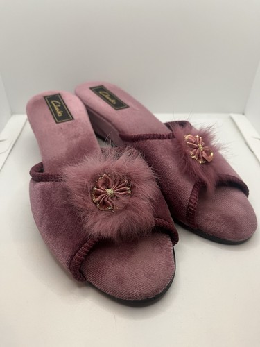 Vintage clarks dusty - , pink