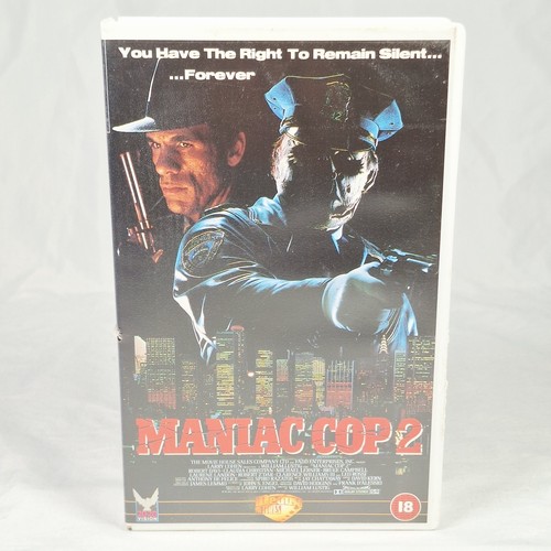 Maniac cop vhs big - vhs, box