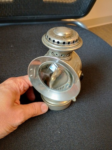 Vintage oil bicycle lamp - vintage, m.b