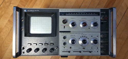 Spectrum analyzer 141t - hp,