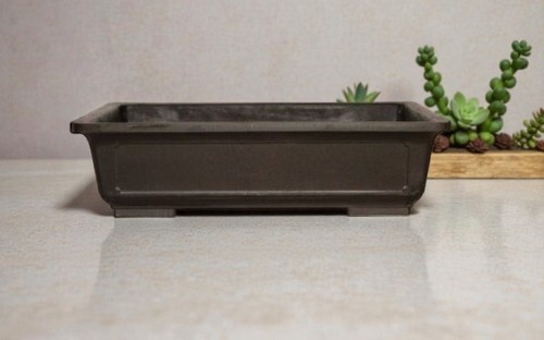 Mica bonsai pot rectangle - mica,