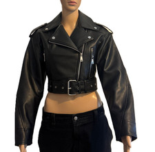 Women's Slim Fit Faux Leather