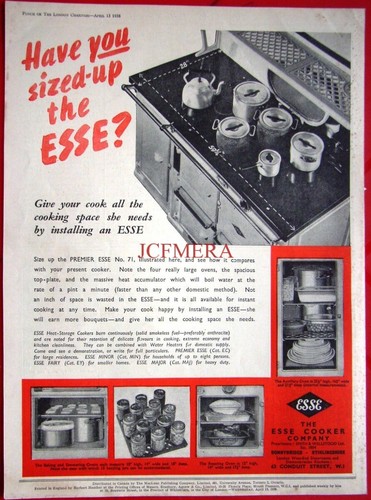 Esse cooker range - (aga-style),