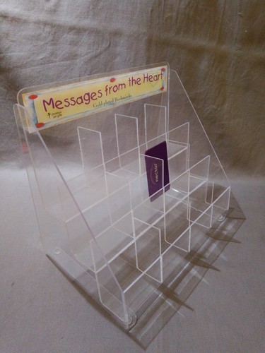 Acrylic tier greeting - greeting, card