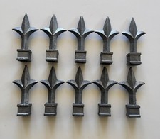 Decorative Metal Spikes For Gate Or Fence— 10 pack