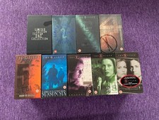 x files season 1 -9 vhs as new