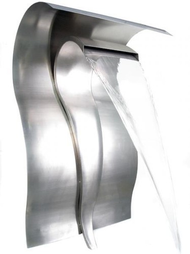 Wall mounted swan water - wall,