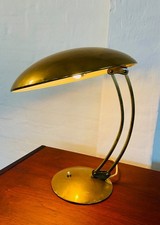 VINTAGE MODERNIST KAISER DELL BRASS  LAMP 1960,s