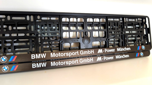 Car number plate frame - 2x,