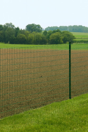 Green euro stock fencing pvc - green,