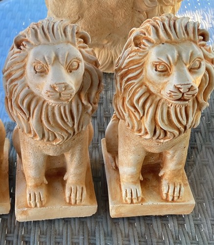 Stone garden pair small - pair, of