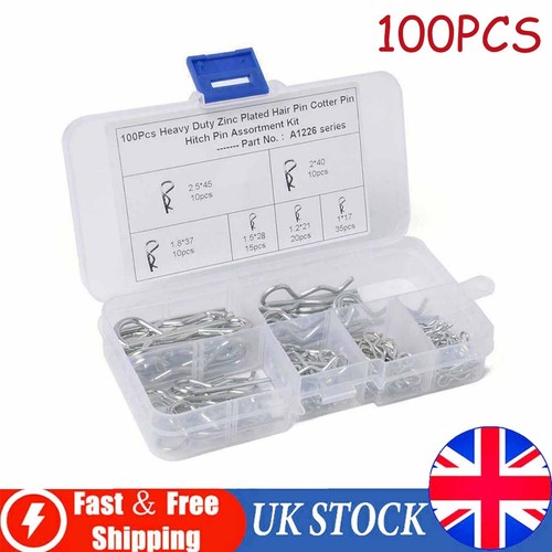 100pcs clips retaining - 100pcs,