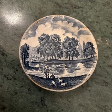 Royal Worcester 1790 Avon Scenes Palissy England Pin Dish/Trinket Dish VGC 