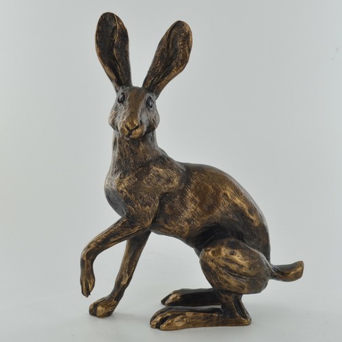 Bronze effect hare - effect,