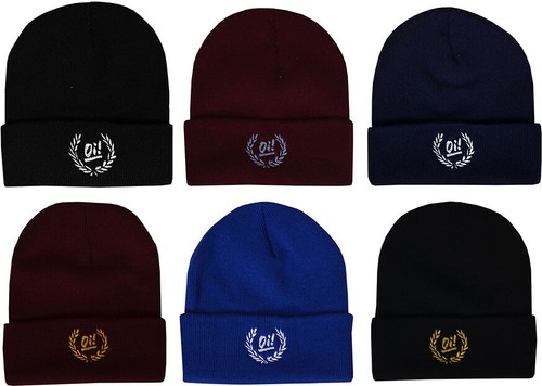 Beanie hat embroidered - beanie, ska