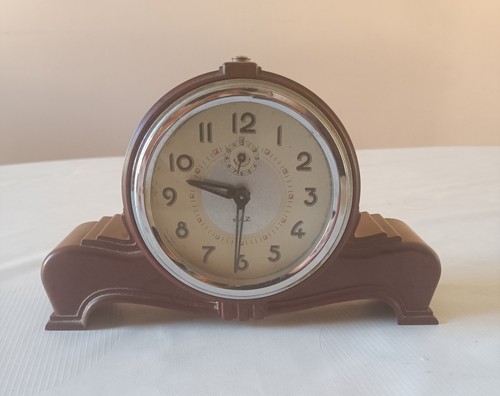 Rare jazz alarm clock art - rare, deco