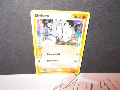 Pokemon rhyhorn 106 ex - pokemon,