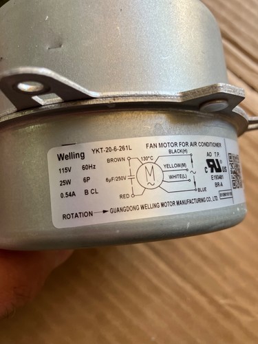 Ykt 261l fan - ykt-20-6-261l, motor