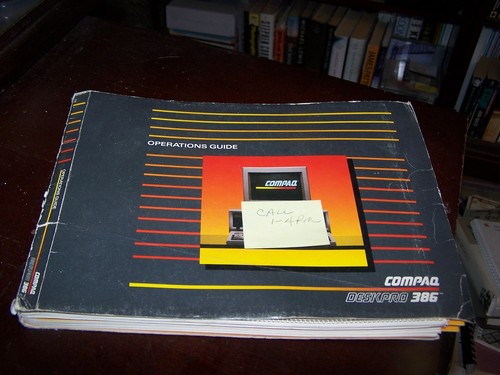 Compaq deskpro 386 operations - compaq,