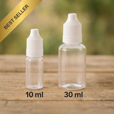 10ml 30ml Clear Empty PET
