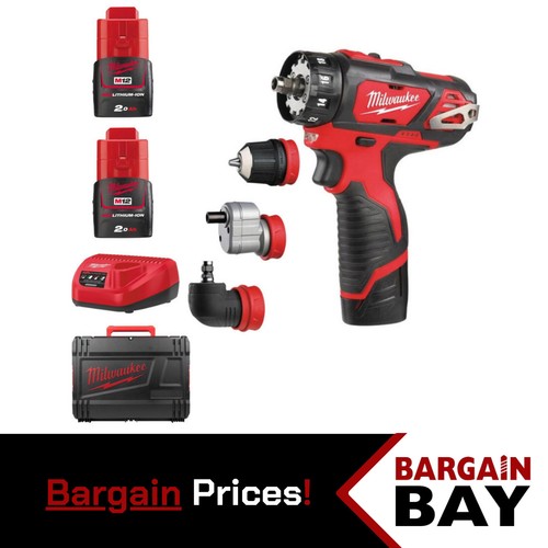 Milwaukee m12bddxkit 202c 12v - milwaukee, m12bddxkit-202c