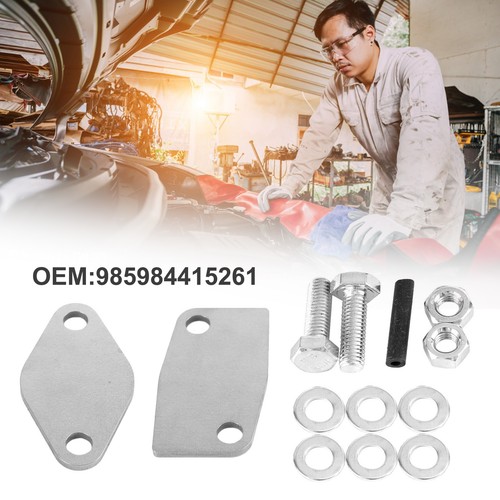 Egr del block off plate - block,