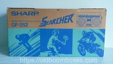 SHARP GF-252 Stereo Radio Cassette Recorder