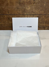 Jimmy Choo EMPTY Shoe Box 12” x 8.5” x 4.5” with Tissue Paper