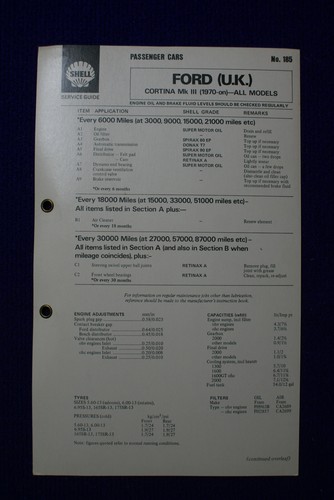 Ford cortina mk3 1970 on - 1970,