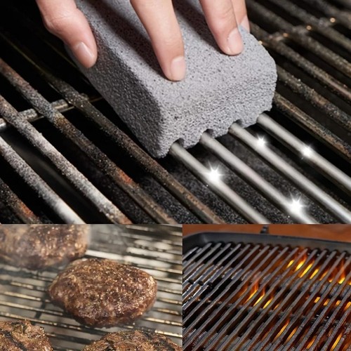 Pcs bbq scraper cleaning stone - pcs,