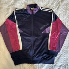 90s adidas navy track jacket 