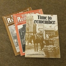 TRANSPORT MEMORABILIA 3 MAGAZINES TIME TO REMEMBER NUMBERS 2&3 EVENING POST