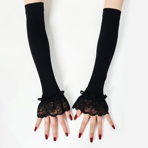 Women long lace arm - women, sleeves