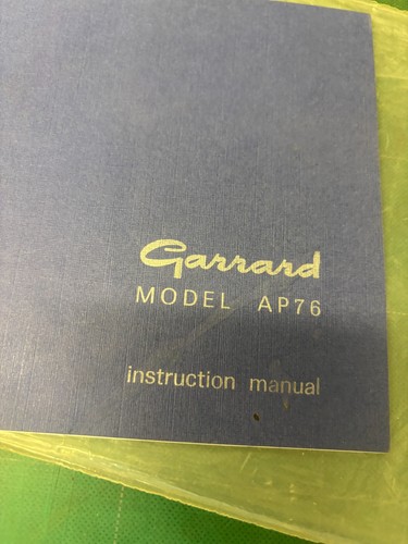 Rare vintage garrard - -vintage,